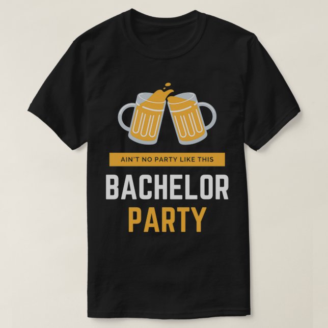 bachelor party t t shirt (Design framsida)