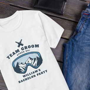 Bachelor Party Team Groom Apres Ski T Shirt