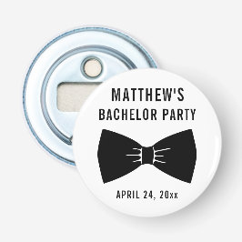 Bachelor Party Tuxedo Bow Tie Wedding Favor Flasköppnare