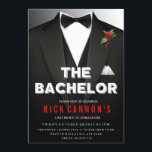 Bachelor Party Tuxedo-inbjudan Inbjudningar<br><div class="desc">Image Kredit: Freepik.com</div>