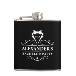 Bachelor Party Tuxedo Tie Black  Fickplunta