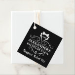Bachelor Party Tuxedo Tie Hangover Gåvor Etiketter<br><div class="desc">Bachelor Party Tuxedo Tie Black Hangover Relief Kit Gift eller Favor Taggar</div>