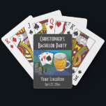 Bachelor Party Wedding Favor Beer Poker Casinokort<br><div class="desc">De här ölen och poker-teman-korten är perfektens bröllopsförmån eller gåva till ditt kandidatparti. Anpassa med gruppens meddelande om namn,  party eller annan anpassningsbar och datum för kandidatpartiet. Färgen och teckensnittet i texten kan ändras så att det passar dina önskemål.</div>