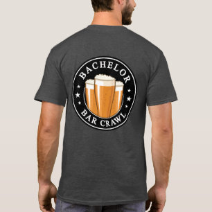 Bachelor Pub Crawl - Cheers till natten! T Shirt