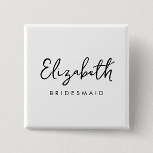 Bachelore Bridesmaid Gifts Womens Template Square Knapp