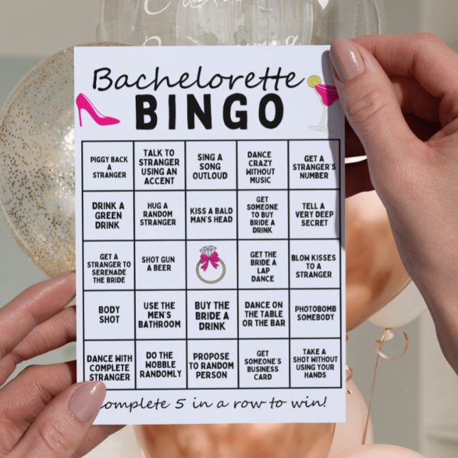 Bachelorette Bingo Program (Skapare uppladdad)