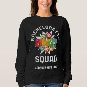 BACHELORETTE BINGO SQUAD-eget namn T Shirt