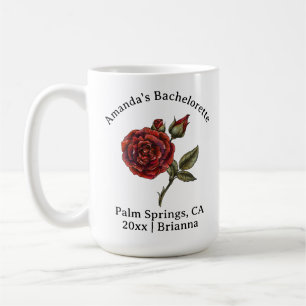 Bachelorette Birth Month Flower June Ro Kaffemugg