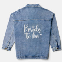 Bachelorette Bride to be Denim Jacka