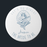 Bachelorette coastal cowgirl bride to be knapp<br><div class="desc">Bachelorette weekend party favors,  personalized with your name,  featuring a coastal cowgirl. Easy to change for any party.</div>