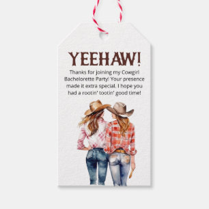 Bachelorette Cowgirl Presentetikett