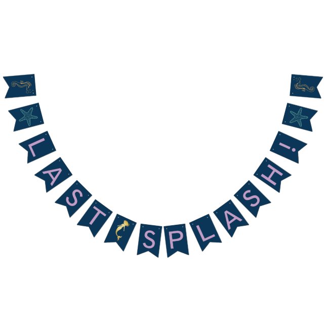 Bachelorette för jumbostänksjöjungfru baner vimplar (Alla)