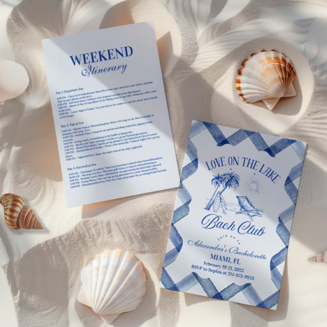 Bachelorette från Sjö Inbjudningar (Skapare uppladdad)