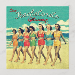 Bachelorette Getaway Party-inbjudningar Inbjudningar