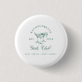 Bachelorette Girl's Klubb Button Knapp