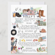 Bachelorette Helg Itinerary | Nashville