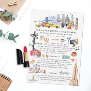 Bachelorette Helg Itinerary New York City