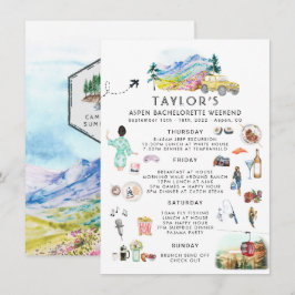 Bachelorette Helg Itinerary | Sommarläger