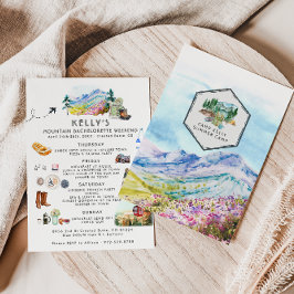 Bachelorette Helg Itinerary | Sommarläger Inbjudningar