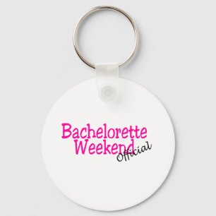Bachelorette Helg (Officiell/Rosa) Nyckelring