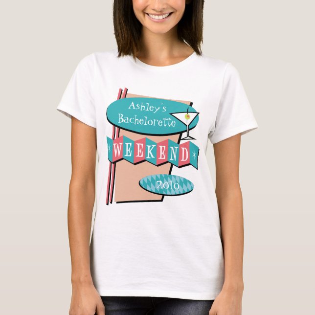 Bachelorette Helg t-shirt (Framsida)
