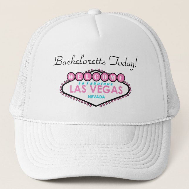 Bachelorette Idag!  Las Vegas Hat Truckerkeps (Framsida)