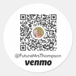Bachelorette Köp henne en drink Venmo Sticker Runt Klistermärke