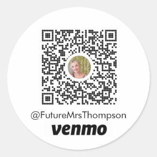 Bachelorette Köp henne en drink Venmo Sticker Runt Klistermärke