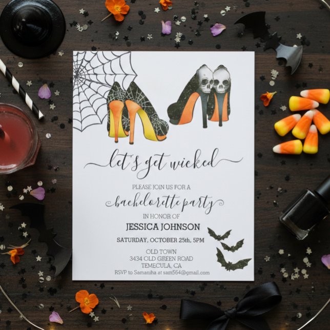 Bachelorette Låt oss hämta Wicket Heels (Skapare uppladdad)