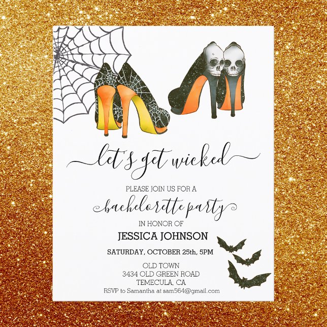 Bachelorette Låt oss hämta Wicket Heels (Skapare uppladdad)