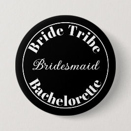 Bachelorette Modern Bride Tribe Black and White Knapp