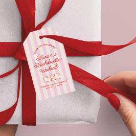 Bachelorette Möhippa Party Tack Presentetikett