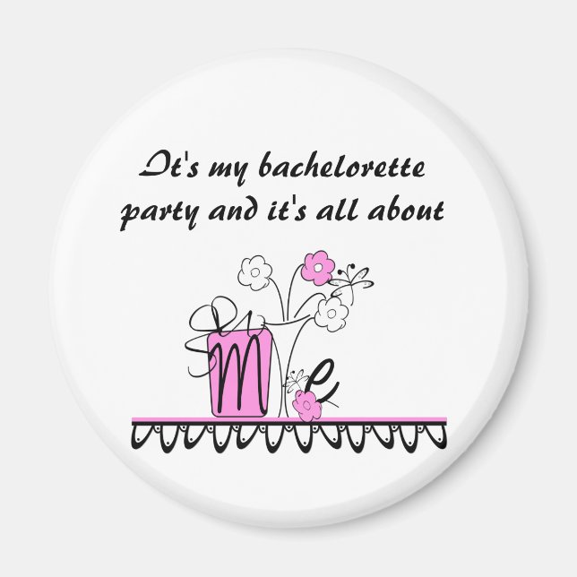 Bachelorette om mig magnet (Framsidan)