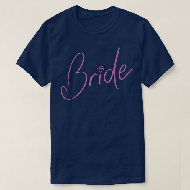 Bachelorette Outfit for Bride T Shirt (Design framsida)