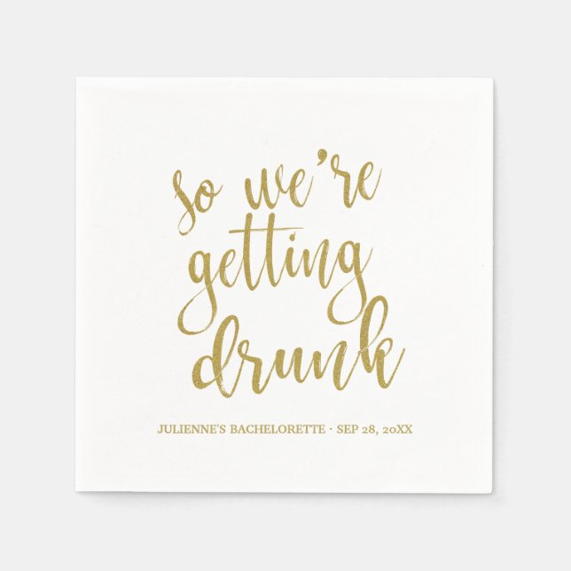 Bachelorette Pappersservett (Framsidan)