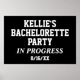 Bachelorette-partiet Poster