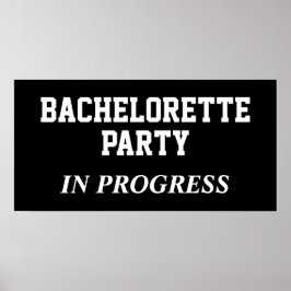 Bachelorette-partiet Poster