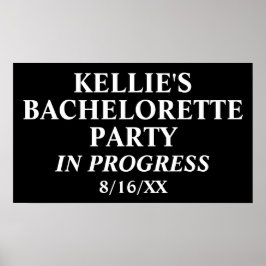 Bachelorette-partiet Poster
