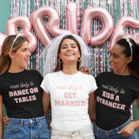 Bachelorette-partiet som troligast blir gift