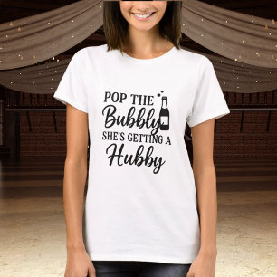 Bachelorette-partiet stoppar bubblan t shirt