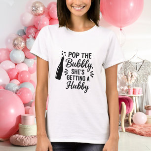 Bachelorette-partiet stoppar bubblan t shirt
