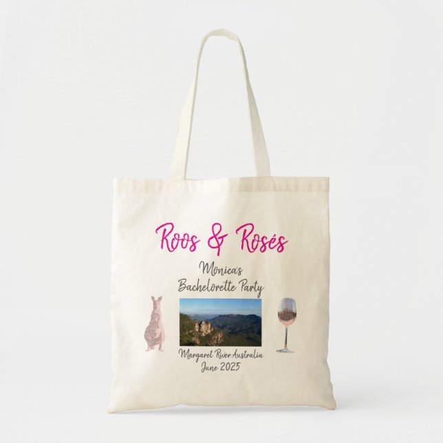 Bachelorette Party Anpassningsbar Tote Bag Tygkasse (Framsidan)