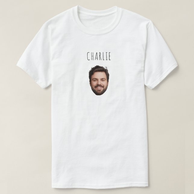 Bachelorette Party Ansikte Funny Groom's Ansikte B T Shirt (Design framsida)