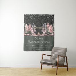 Bachelorette Party Camping Helg Photo BackDrop