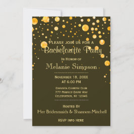 Bachelorette Party | Cirklerna Guld Inbjudningar