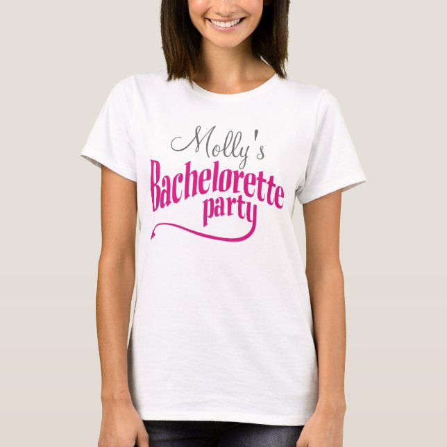 Bachelorette Party - Devlish Tee (Framsida)