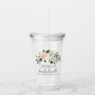 Bachelorette Party Favor Acrylic Tumbler Take Away Mugg