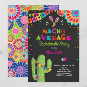 Bachelorette Party Fiesta Investigation Nacho Aver Inbjudningar