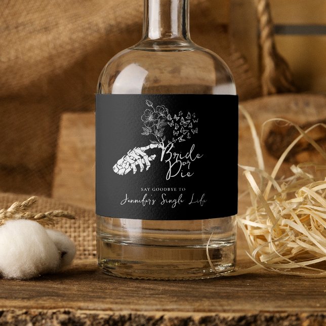 Bachelorette Party Gothic Floral Bride or Die  (Skapare uppladdad)