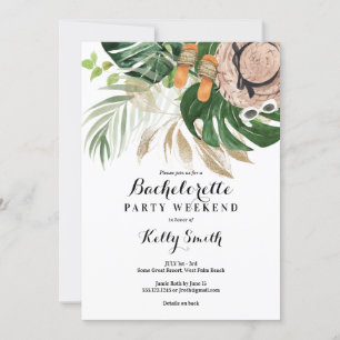 Bachelorette Party Helg Getaway Inbjudningar